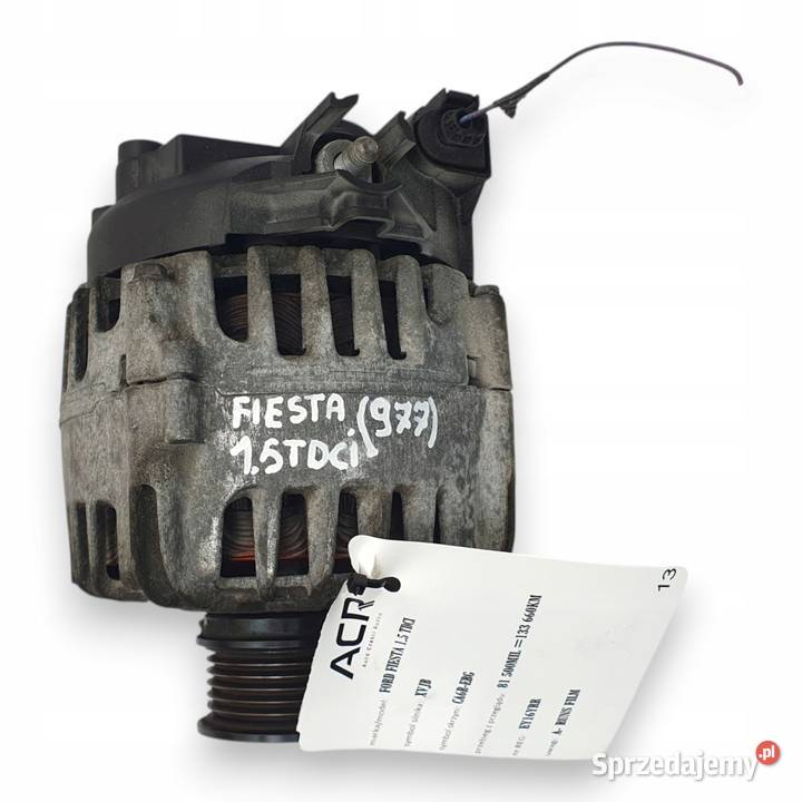 ALTERNATOR Ford Fiesta MK7 15 TDCi FoMoCo Chełm