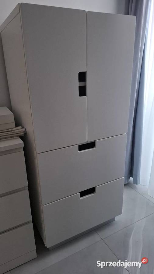 Szafa IKEA Stuva Malad biała 128x60x50 dodatkowe Rudniki