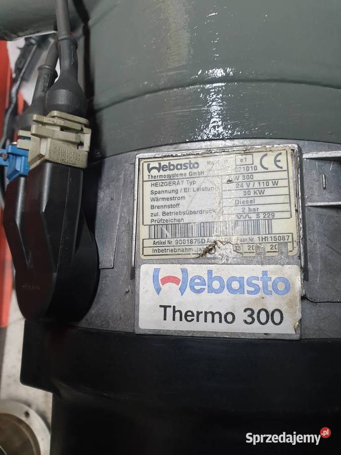 WEBASTO OGRZEWNIE Thermo 300 SPHEROS 30KW 24KW Tarnowskie Góry
