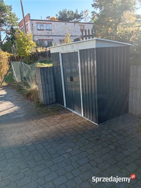 Domek ogrodowy metalowy pomorskie Rumia