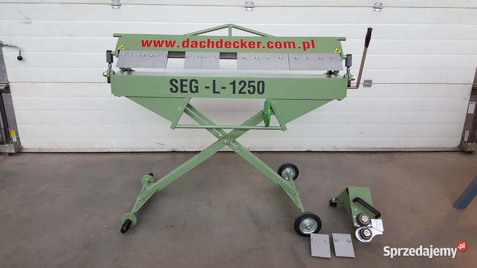 Zaginarka segmentowa SEGL 125015 mm Dachdecker Ciechocinek