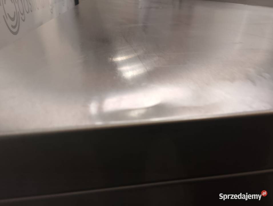 Stół przyścienny zabudowany z 2 półkami Wrocław sprzedam