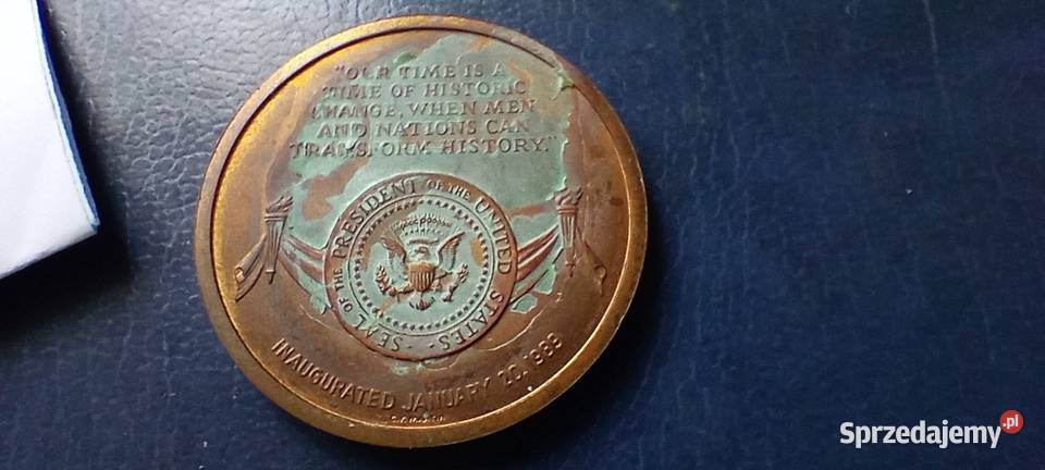 Stare monety Medal USA 102 Lesko