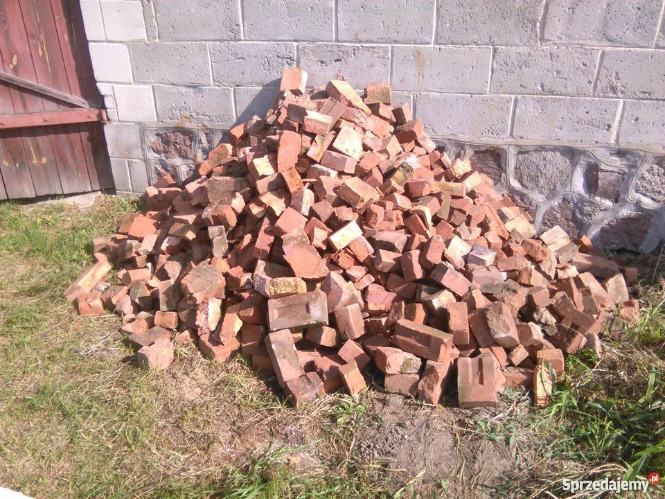 Kmienie polne gruz ceglany