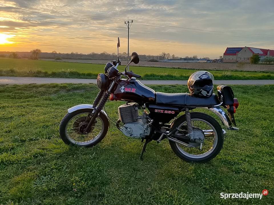Sprzedam MZ Etz250 serwisie Zamiana Choppera Lipno