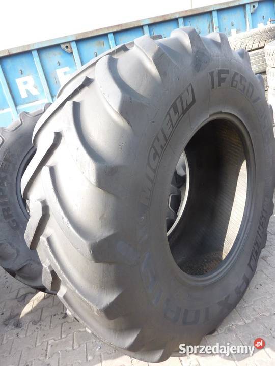2x Opona używana rolnicza 65085R38 MICHELIN 3400 Zaścianki