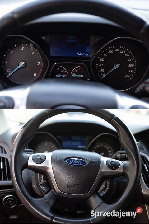 Ford Focus MK3 2014 r 16 TDCi czerwony lubuskie Zielona Góra sprzedam