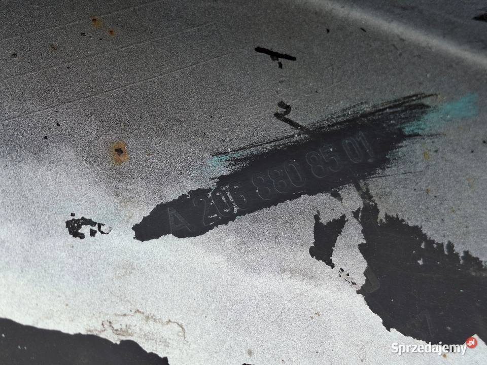 MERCEDES CKLASA W206 A206 ZDERZAK PRZÓD PRZEDNI Bieleń