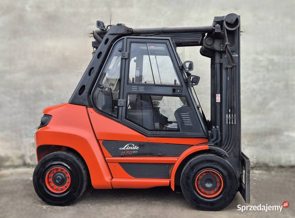 Linde H70D 2019r DIESEL klima 4 sekcje wózek śląskie Rybnik