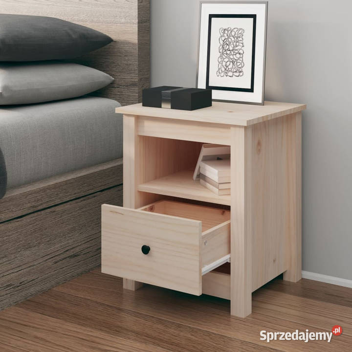 Szafka nocna 40x35x49 lite drewno sosnowe sprzedam