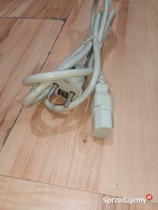 kabel przewód zasilający PC monitor i inne jasny Szczecin