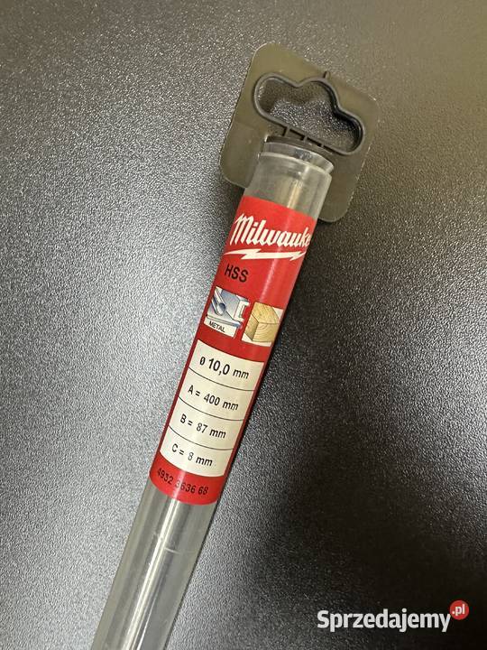 Wiertło MILWAUKEE HSS FI 10 x400mm długie do śląskie Częstochowa