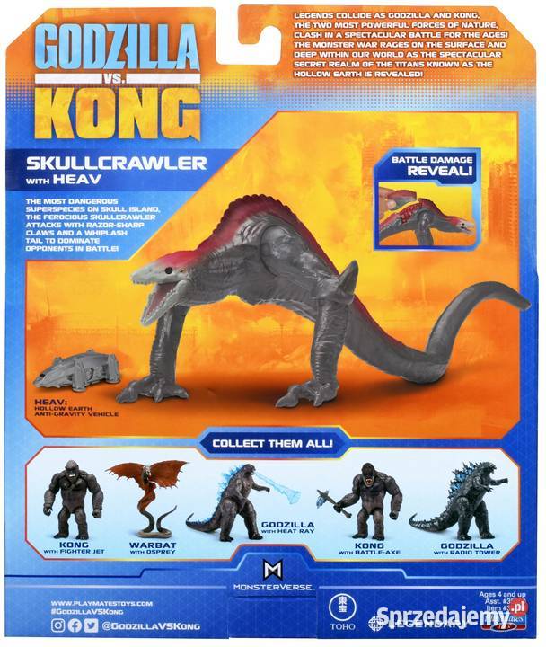 Figurka Skullcrawler Godzilla vs Kong Pusta Figurki Mogilany