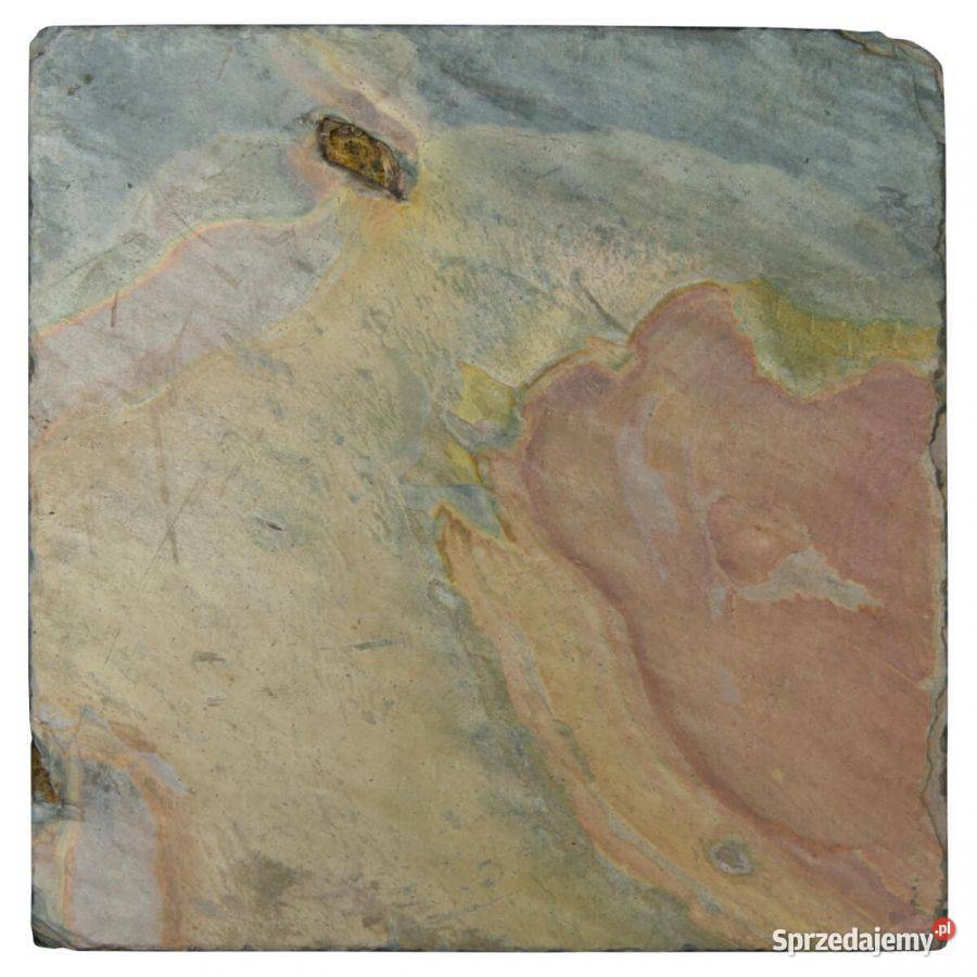 Płytki Łupek Multicolor naturalny 15x15x1 małopolskie Kraków