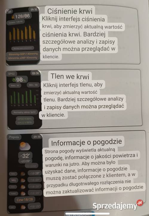 Smart watch Souyie męski Osiek Mały sprzedam