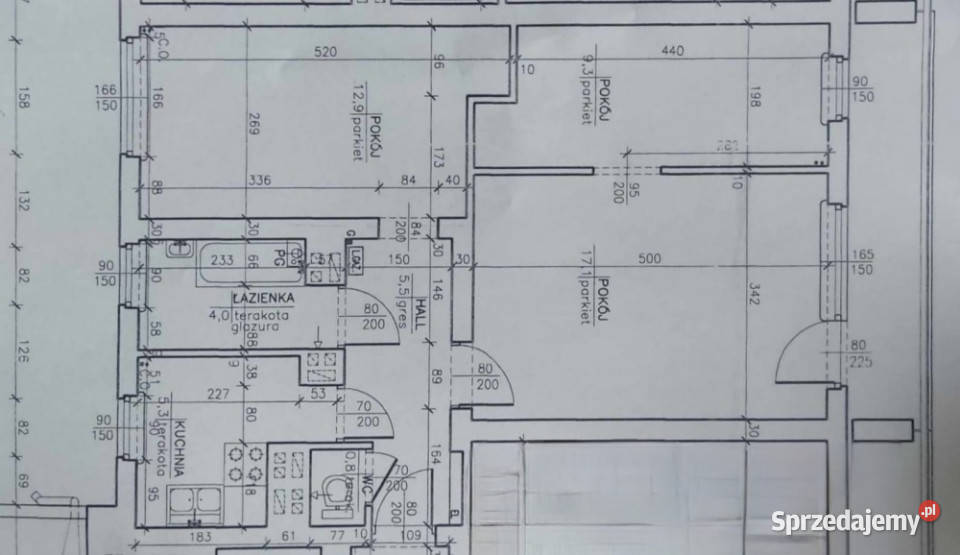 Mieszkanie 3 pokojowe do generalnego remontu mazowieckie Warszawa