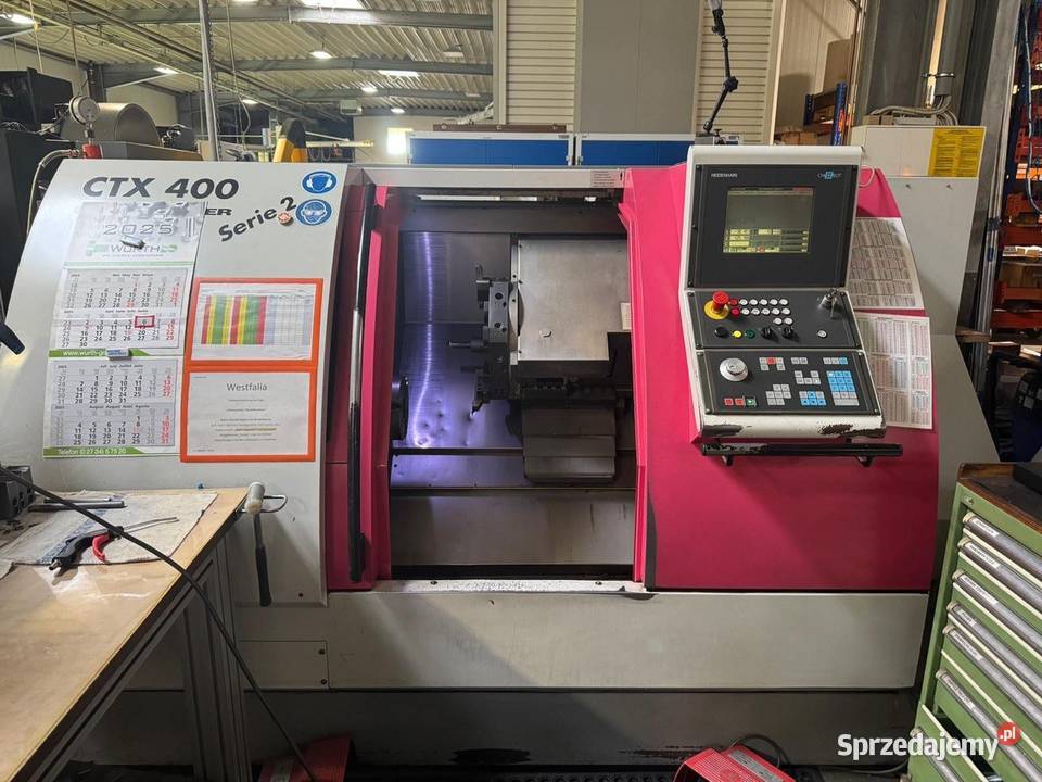 Centrum tokarskofrezarskie CNC Gildemeister CTX małopolskie Kraków sprzedam