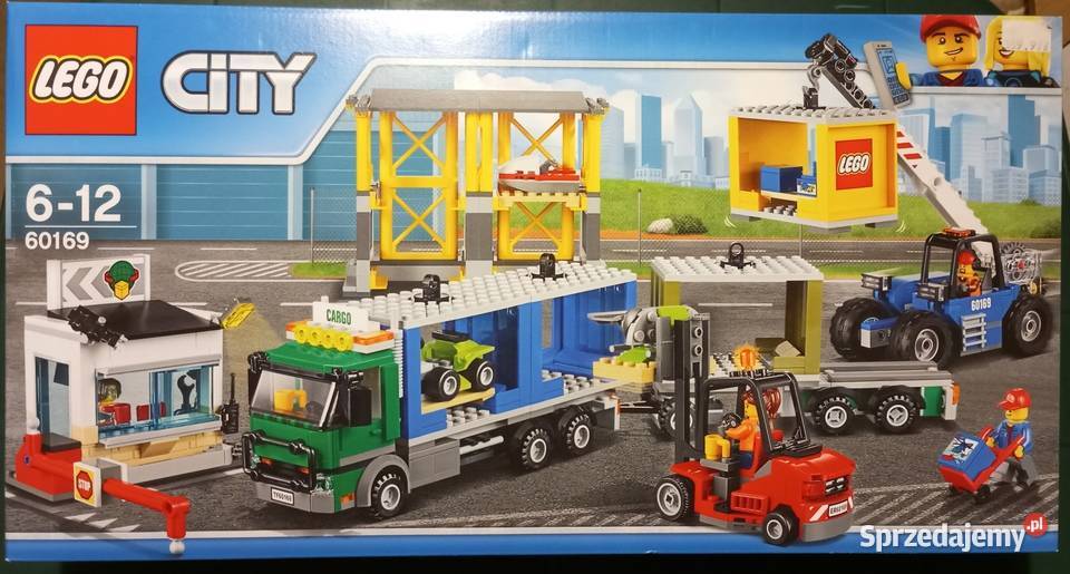 Lego 60169 terminal towarowy z POLSKIEJ Rzeszów