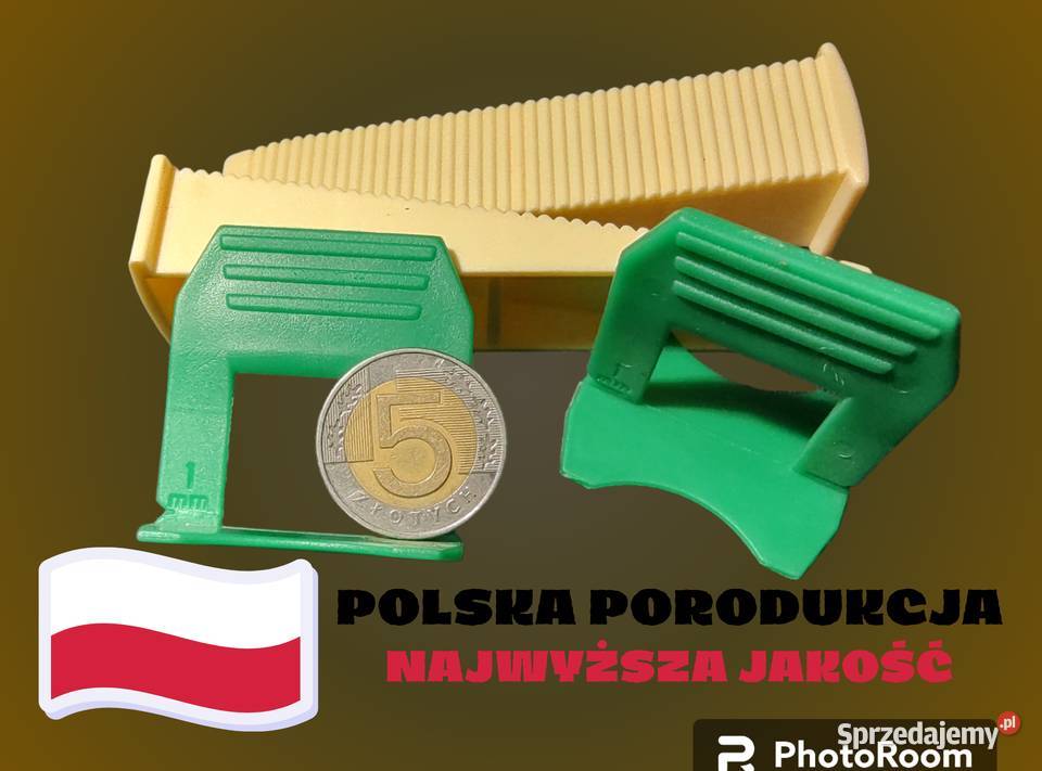 SYSTEM POZIOMOWANIA fuga 2mm HURT 5000 elementów Katowice sprzedam