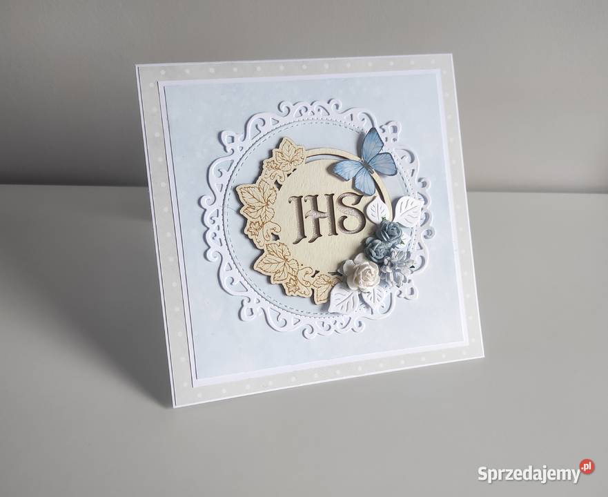 Kartka okolicznościowa ręcznie robiona na Łódź