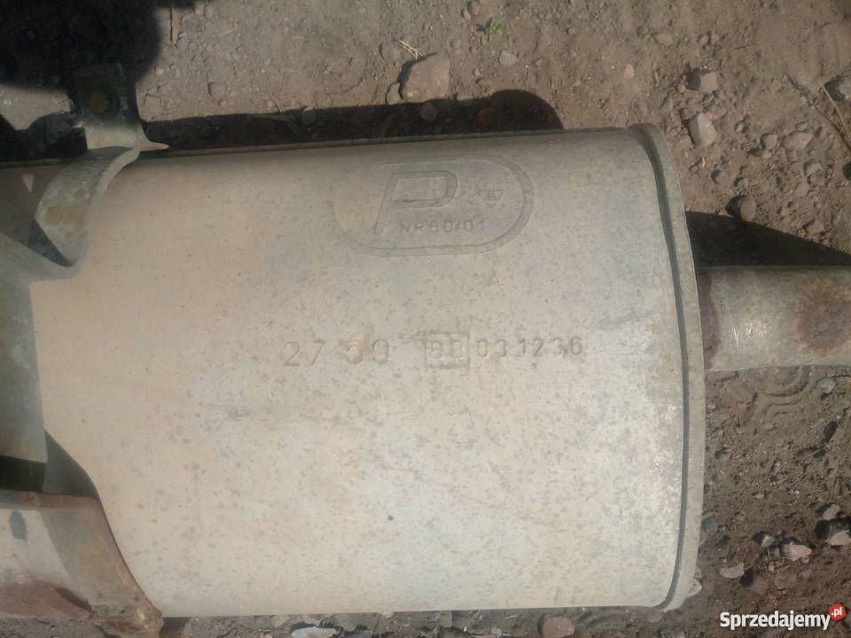 IVECO EUROCARGO TŁUMIK KOŃCOWY WYDECH Bieleń