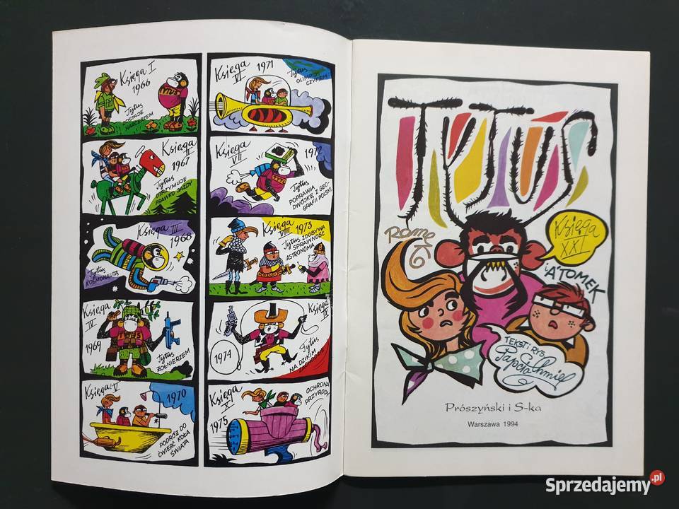Tytus Romek i ATomek księga XXI wyd1 1994 Gdynia