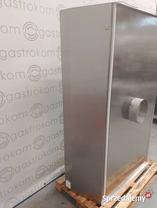 Okap centralny trapezowy z łapaczami 360x120 2