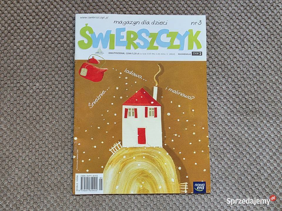 nowy magazyn dzieci Świerszczyk 3 z 1 II 2014 Kraków