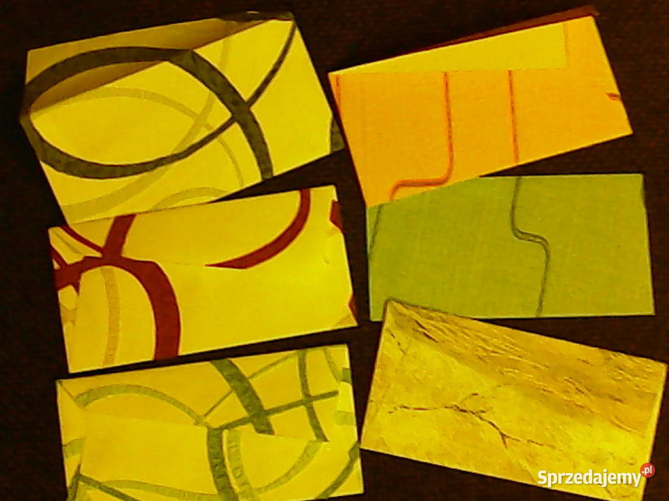 Niepowtarzalne ozdobne KOPERTY