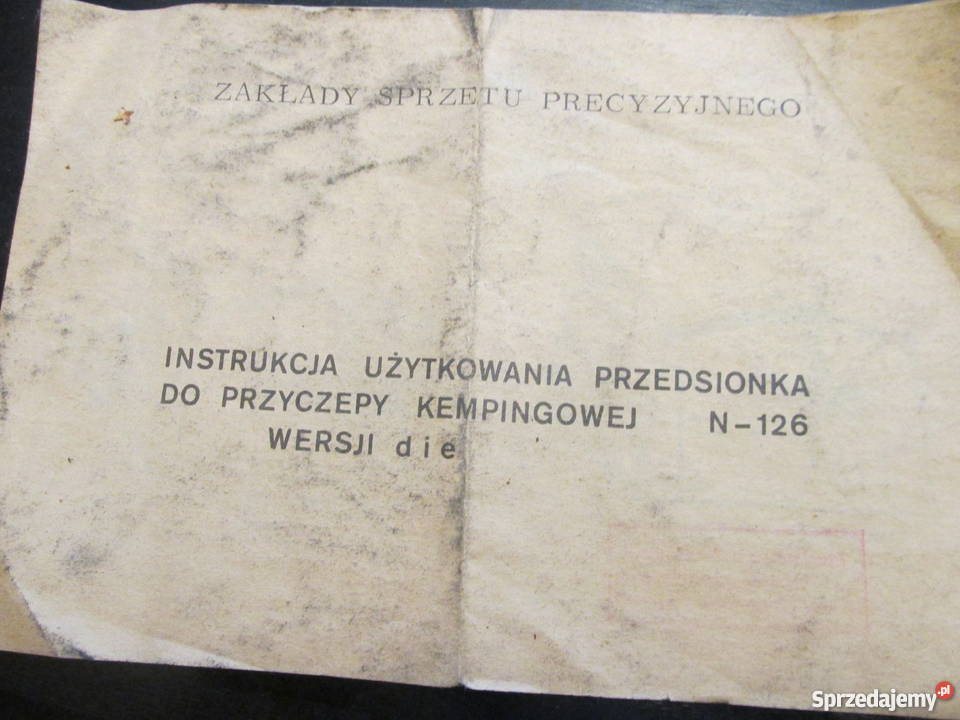 przyczepa campingowa niewiadow 126 śląskie Ruda Śląska