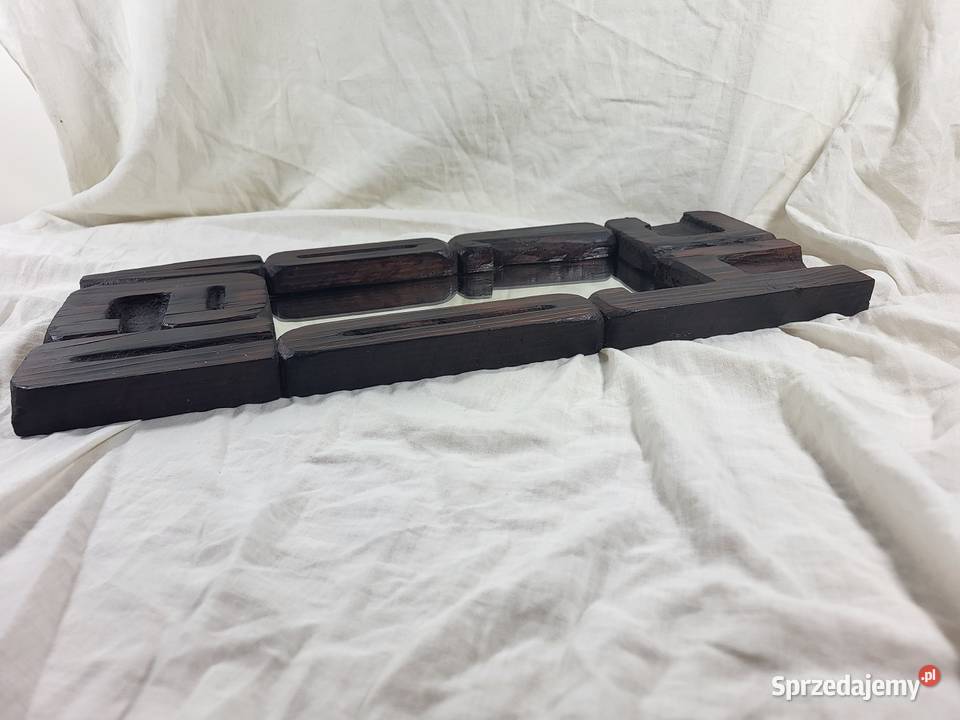 Lustro lusterko drewniane rzeźbione Warszawa