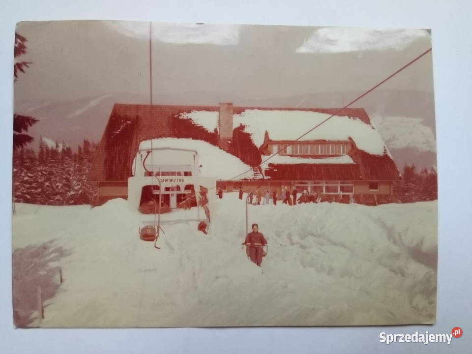 Pocztówka Mała Jaworzyna 1981r Znaczek Dąbrowa Górnicza