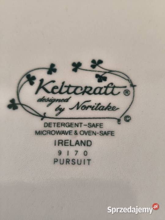 Zestaw kawowy trio Keltcraft Noritake Ireland Chełm
