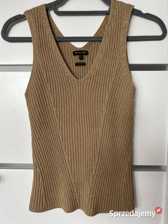 Top Massimo Dutti XS dzianinowy top Massimo Wyszków sprzedam