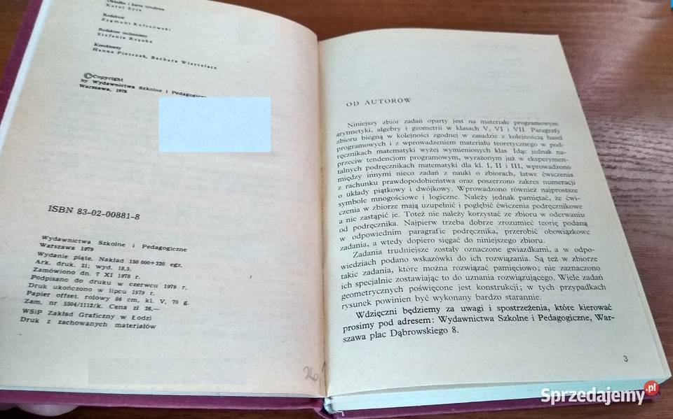 Zbiór zadań z matematyki klasa V VI VII pomorskie