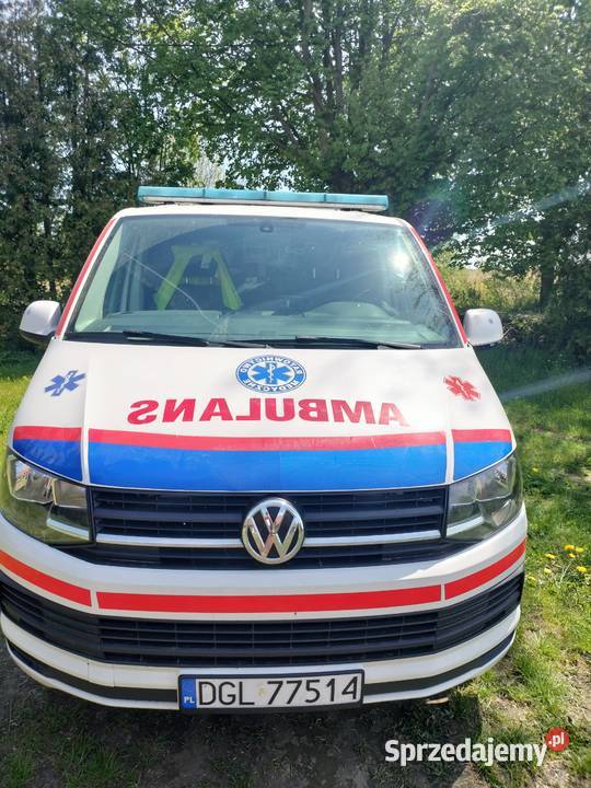 ambulans vw t6 centralny zamek lubuskie Drągowina