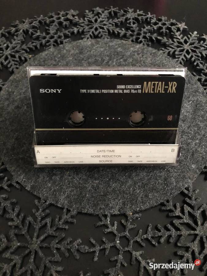 kasety magnetofonowe metalowe chromy Maxell Basf Kraków