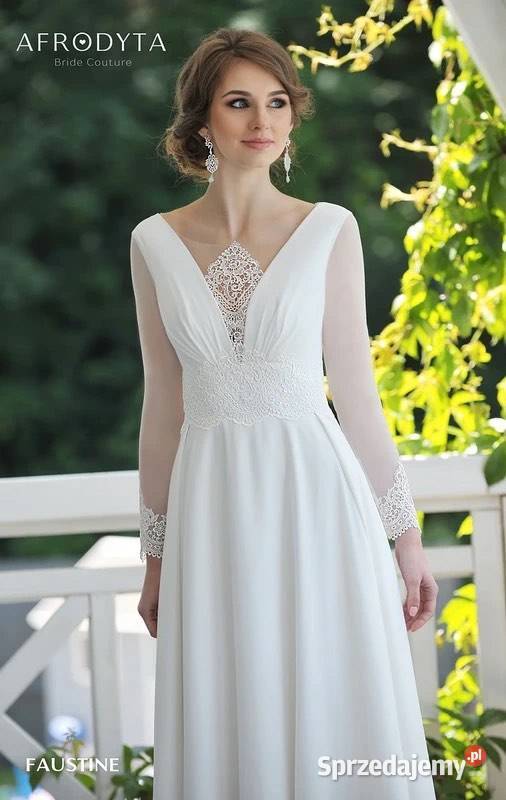 Suknia ślubna ecru r 14 40 170 Damska podkarpackie Mielec sprzedam