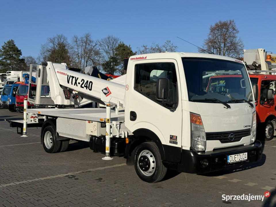 Nissan Cabstar Zwyżka Podnośnik Koszowy 136KM Widełki
