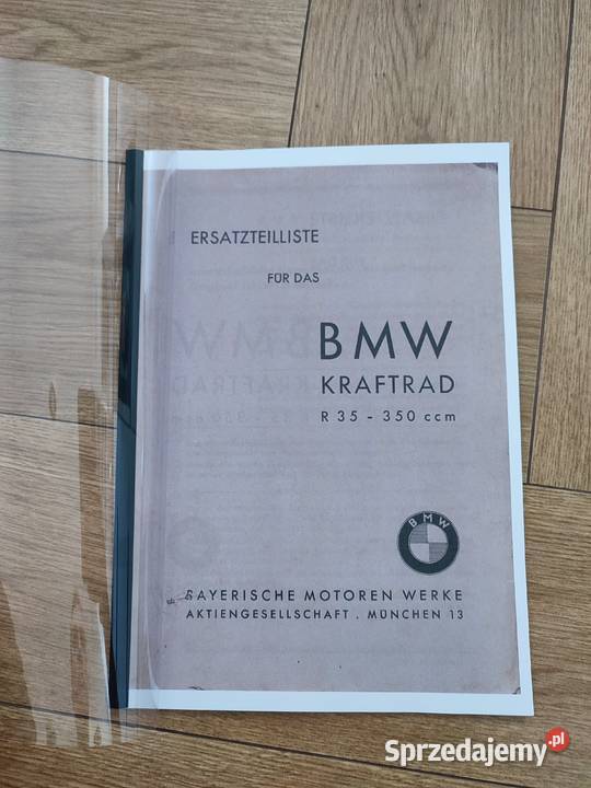 Instrukcja ksiażka BMW r35 Pozostałe mazowieckie Warszawa