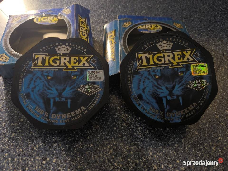 Zestaw Plecionka Konger Tigrex Premium Braided Wędkarstwo Białystok