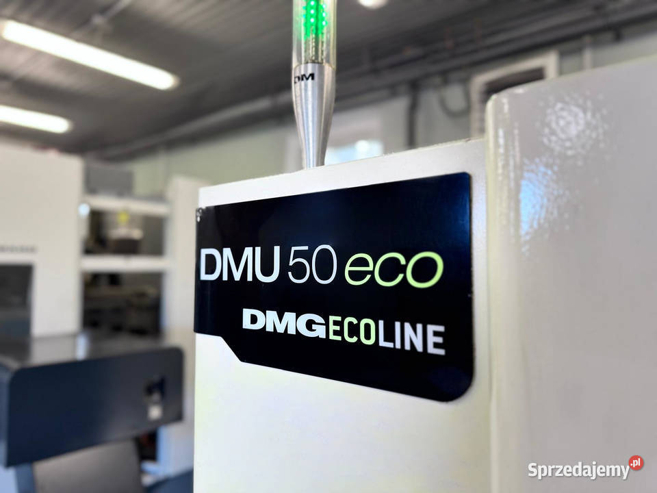 Frezarka CNC DMG DMU 50 ecoline 5 osi z Niemiec Zabór sprzedam