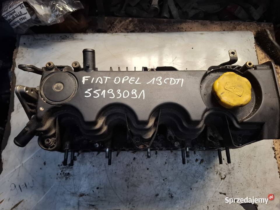 FIAT OPEL 19 CDTI głowica pokrywa wałek 55193091 Części samochodowe Kielce sprzedam