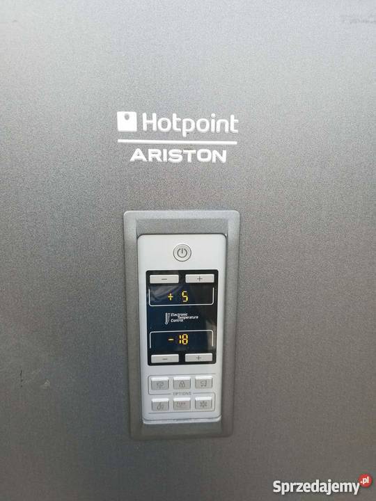 Srebrna lodówka Hotpoint Ariston Nofrost 200 tr Warszawa