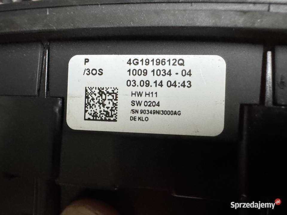 AUDI A6 A6 C7 4G PANEL STEROWANIA MMI MENU Panele sterowania, przełączniki Kłodzko