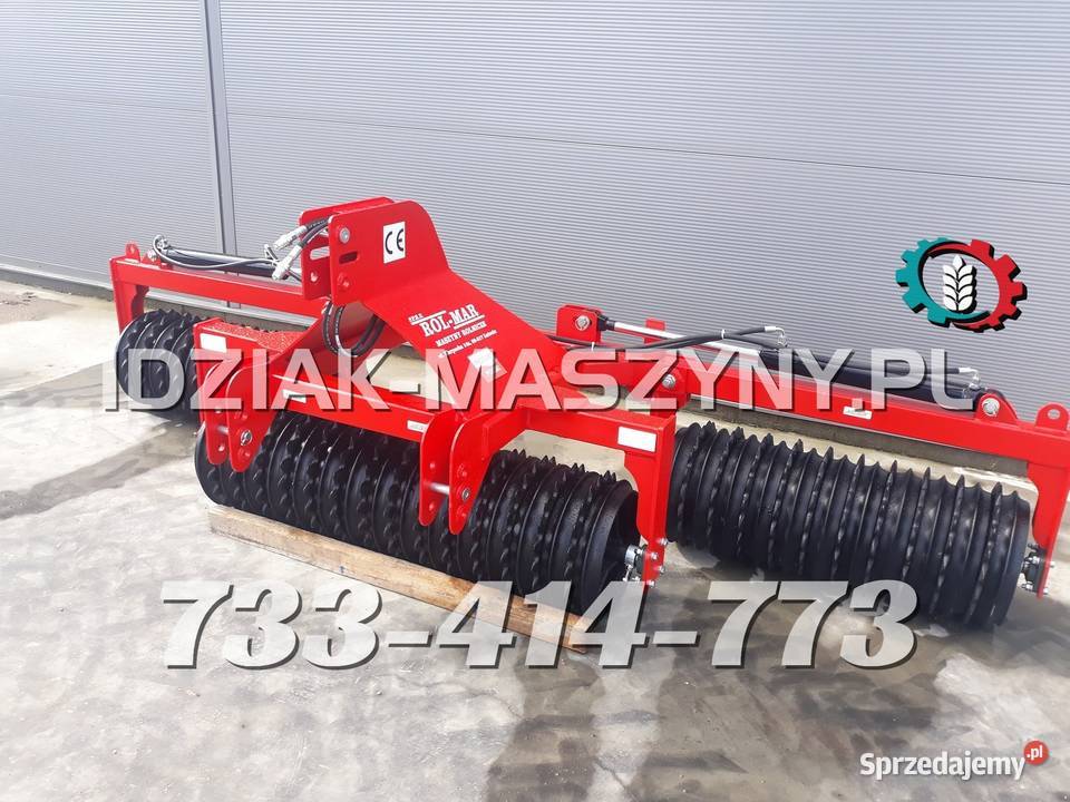 Wał posiewny Cambridge 35m 40m hydrauliczny łódzkie Radomsko