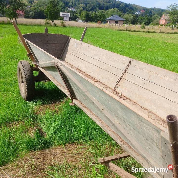 WÓZ KONNY CIĄGNIKOWY skrzynia solidny masywny Ropczyce