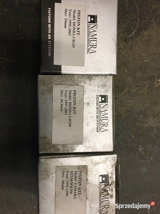 tłoki do CR125 CR 250 i WR250 Bielsko-Biała