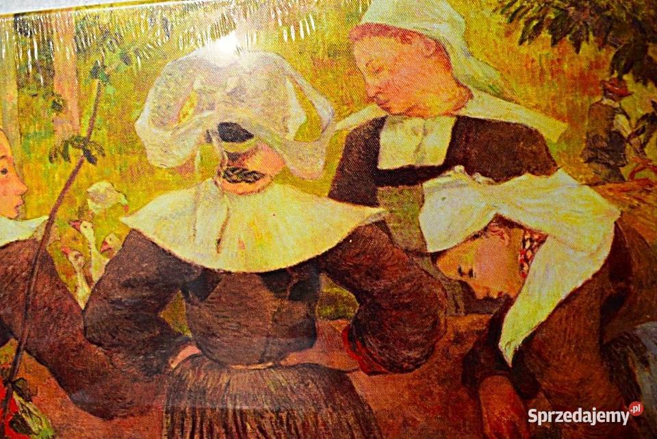 Paul Gauguin Bretońskie kobiety 1886reprodukcja kujawsko-pomorskie Chełmno