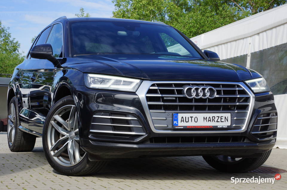 Audi Q5 20 TDI CR 190 4x4 SLine Virtual Kamera garażowany Nowy Sącz sprzedam